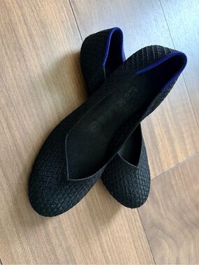 Rothy’s Black Women's Knit Ballet Flats
